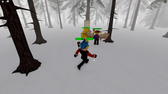 Roblox露营故事模拟器：雪山露营大冒险！森林出现野兽！小格解说 #游戏 #罗布乐思快手杯 #快手小游戏 